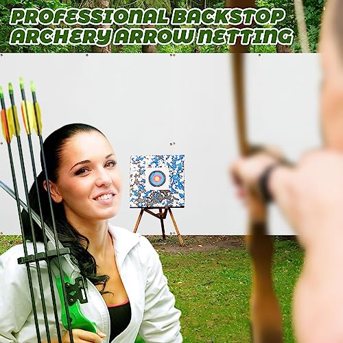 Sratte 5x5 ft Archery Backstop Netting Arrow Catcher Archery Target Backstop for Bow Training