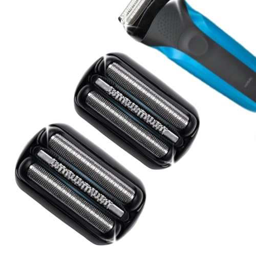 2Pack 21B Replacement Heads for All Series 3 Electric Shavers 3040s 300s 310s 3080s Models, Compatible with Shaver Part 21B, for 21b Foil & Cutters Razor Accessories. - size: 21B - 2Pack