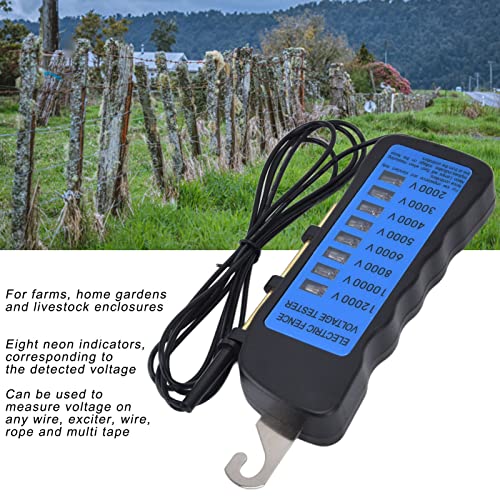 2kV-12kV Electric Fence Tester for Farms - Voltage Detector