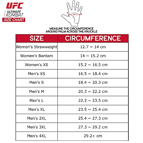 UFC Official Fight Glove - size: Medium, style: Men's