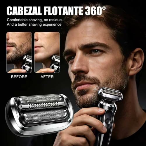 73S Series 7 Replacement Head,Compatible with 73S Replacement Electric Shaver Heads Braun 7020s/7025s/7027cs/7071cc/7075cc/7085cc(1PACK) - size: 1PACK
