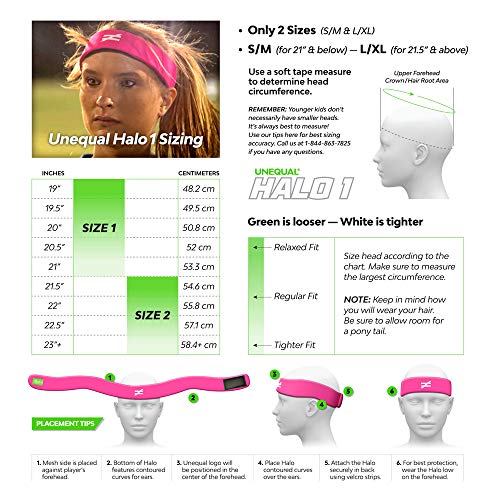 Unequal Halo 1 – 6mm Protective Headgear with Military-Grade Patented Composite, Coated Aramid Fabric - color: Vizi Orange, size: Large-X-Large