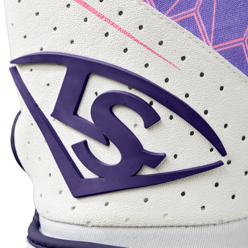 Louisville Slugger Youth Genuine 2.0 Batting Gloves - color: Purple, size: Large