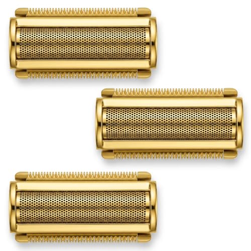 3 Pack Gold Replacement Foil Blades for Manscaped Lawn Mower 5.0 Ultra - color: Gold Foil Shaver, size: 3 Pack