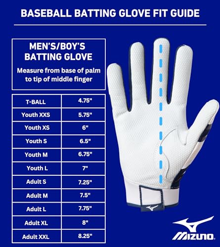 Mizuno MVP Youth Baseball Batting Glove - color: Green-Pink, size: Medium