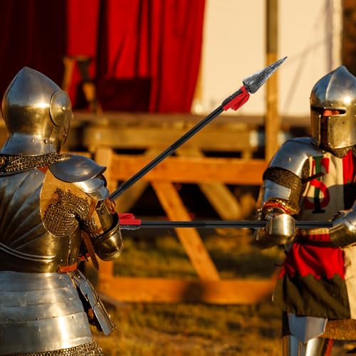 2 Sets Roman Plastic Spear, 70" Tactical Spear, Native American Weapons, Halloween Cosplay Accessory, Adult Toy Prop Weapon - color: Spear