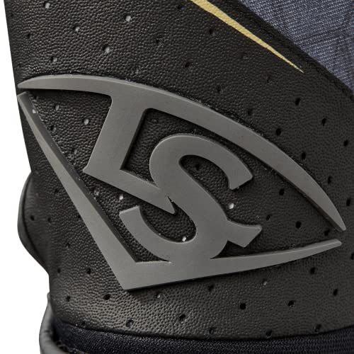 Louisville Slugger Youth Genuine 2.0 Batting Gloves - color: Black, size: Small