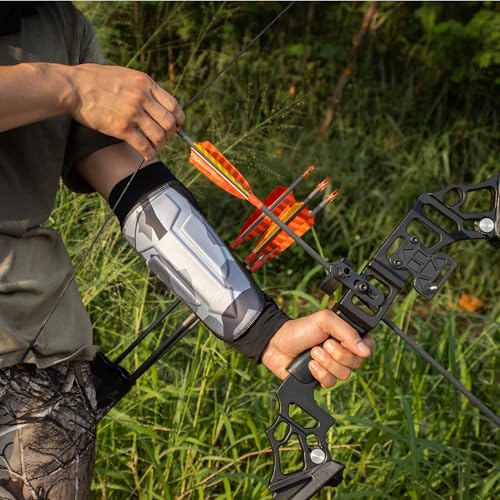 Archery Arm Guard Anti-Bowstring Strike Padded Forearm Bracer