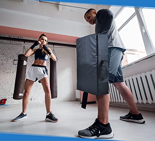 Taekwondo Kick Pad Martial Arts Training Equipment - Durable PVC Leather with High-Strength Sponge for Karate, Muay Thai, Kickboxing & MMA - size: 16"x24"x5.5"