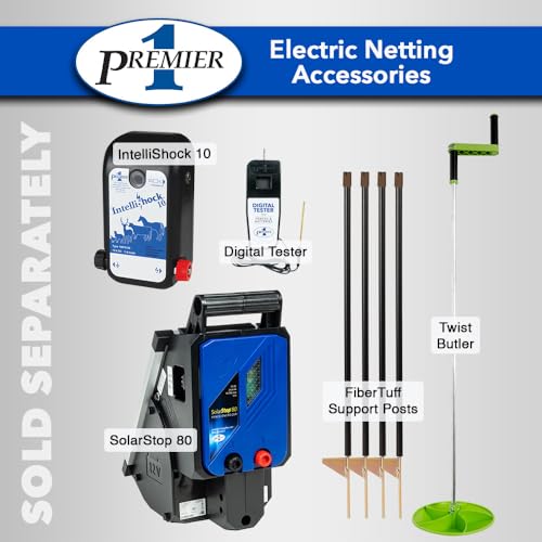 Premier 1 ElectroStop® Single Spike Fence – Sheep & Goats – 42"H x 164'L