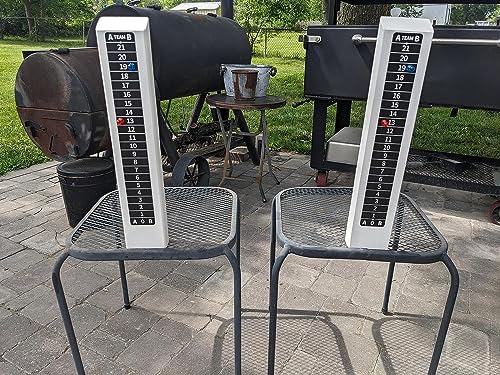 Cornhole Scoreboard with Magnetic - style: 2 Vertical Scoreboards