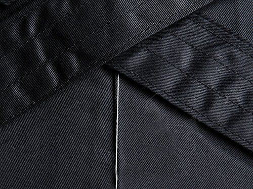 ZooBoo Kendo Uniform Men's Hakama Pants Traditional Martial Arts Wear - color: Black, size: XX-Small