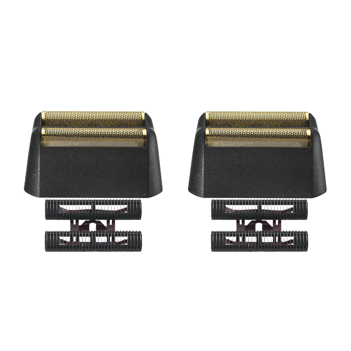 5 Star Shaver Replacement Foil Compatible with wahl Shaver Foil - color: Black Foil and Cutters(2 Count)
