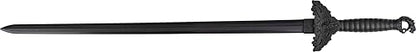 Master USA Polymer Training Equipment, Black Polypropylene Blade, Martial Arts Training Gear, Rounded Tip- Practice, Cosplay - style: 472