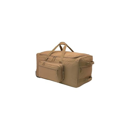 HomeStock Medieval Moods Monster Deployment Bag - 30" L x 14" W x 12" H Coyote Color, TAA Compliant Heavy-Duty Military Gear Bag Designed for Rugged Tactical Use and Secure Storage