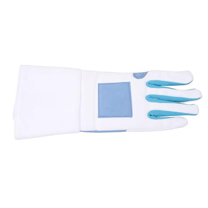Right Hand Fencing Glove Anti Slip Knitted Fabric Comfortable Fit for Saber Foil Epee Training Non Slip Design Durable - size: #14