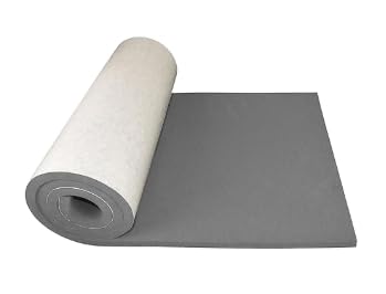 XCEL Marine Foam Roll with Self Adhesive - Gray 60" x 16" x 1/2" Closed Cell Foam Rubber Water Resistant Padding Sheet - Home, Marine, Garage, Automotive, Crafts & Cosplay (Gray, 60" x 16" x 1/2") - color: Gray, size: 60" x 16" x 1/2"