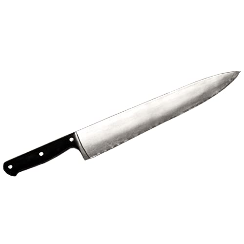 UNDERWRAPS Faux Foam Halloween Props - Fun Faux Foam Knives for Halloween - color: Kitchen Knife