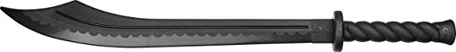 Master USA Polymer Training Equipment, Black Polypropylene Blade, Martial Arts Training Gear, Rounded Tip- Practice, Cosplay - style: Arabian Swor
