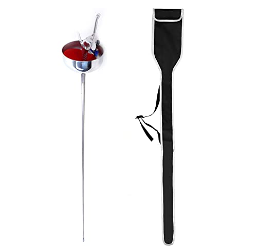 LEONARK Fencing Saber Foil Epee Electric Sword Weapon - National Grade with Guard Pad and Handle Grip - Professional Fencing Gear for Fencer - color: Epee, size: Size 5 - Right Hand