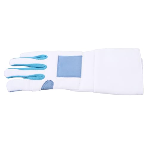 Right Hand Fencing Glove Anti Slip Knitted Fabric Comfortable Fit for Saber Foil Epee Training Non Slip Design Durable - size: #14
