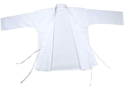 Karate Uniform with Free Belt , White Karate Gi for Kids & Adult Size 000-6 - size: Size 0000/100CM (3-3'5")