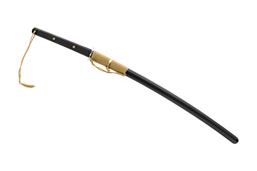 28.3" Manganese Spring Steel Katana Sword, Heat-Tempered Display