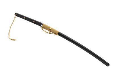 28.3" Manganese Spring Steel Katana Sword, Heat-Tempered Display