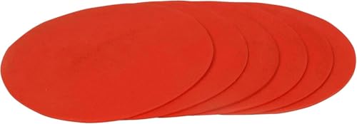 GSi Non-Slip Floor Spot Markers for Sports, Therapy & Classroom - size: 1.⁠ ⁠Round