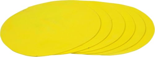 GSi Non-Slip Floor Spot Markers for Sports, Therapy & Classroom - size: 1.⁠ ⁠Round