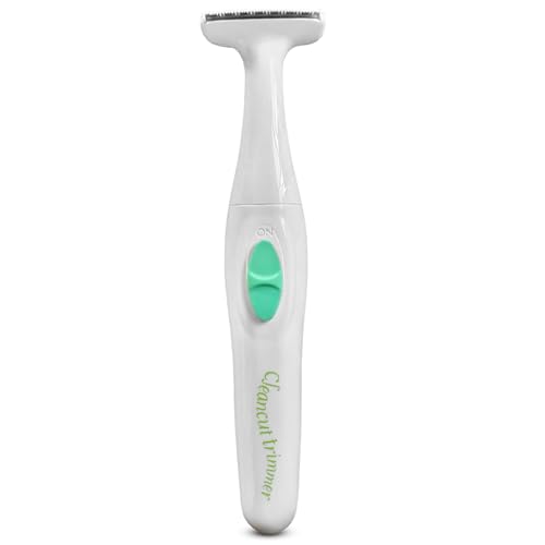 Cleancut T-Shape Personal Shaver for Men and Women, Pubic Hair Trimmer for Intimate Areas, Cordless, Designed for Full Body Grooming – Made in Japan - color: Ps335-cleancut