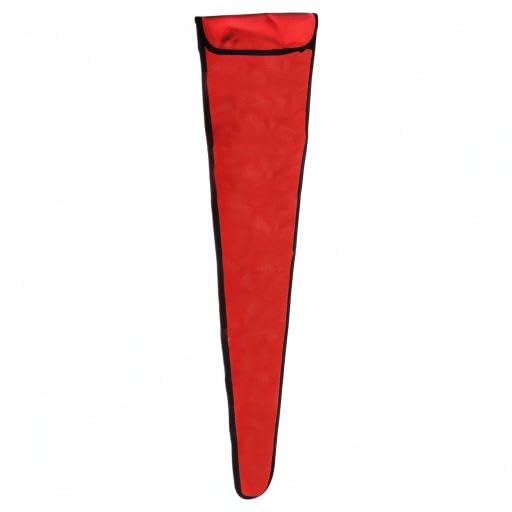 LEONARK Fencing Sword Sling Shoulder Bag for Foil Epee and Saber - Hema Longsword Bag Cover Case for Fencing Weapons - style: Blade Bag-red
