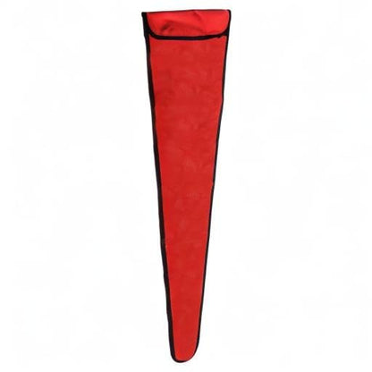 LEONARK Fencing Sword Sling Shoulder Bag for Foil Epee and Saber - Hema Longsword Bag Cover Case for Fencing Weapons - style: Blade Bag-red