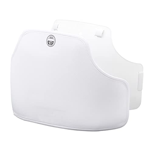 LEONARK FIE Certificate Fencing Sport Chest Guards - Armoury Hema Adjustable Double Layer Soft Breast Protectors for Football Rugby Volleyball Baseball etc - Plastron for Foil Epee Saber Fencers - color: Male FIE, size: Small