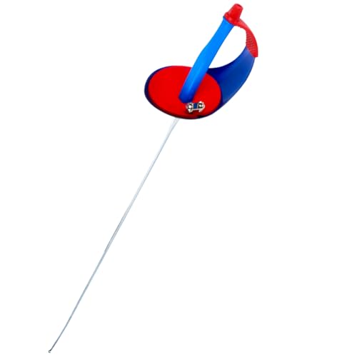 Fencing Electric Sword Weapon, National Grade Electric Fencing Sword with Handle Grip, Professional Complete Standard Fencing Gear for Fencer, 41.34" Blade Fencing Epee/Foil/Saber(Right Hand) - color: Saber(Right Hand)