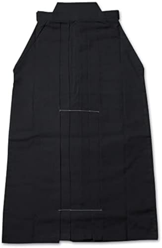 Kendo Hakama Pants Iaido Aikido Hapkido Hakama Uniform Costum Martial Arts Sportswear - color: Black, size: XX-Large