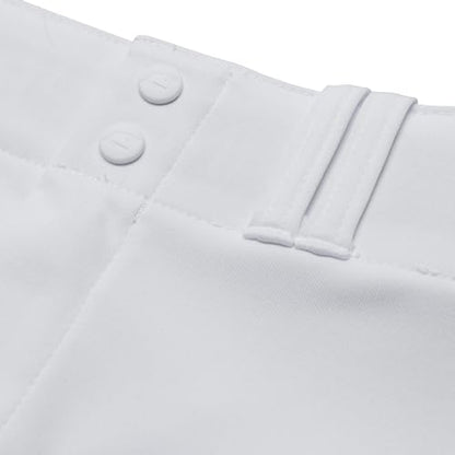 CHAMPRO Boy's Triple Crown Baseball Pant Knickers with Braid - color: White, Navy Pipe, size: Small