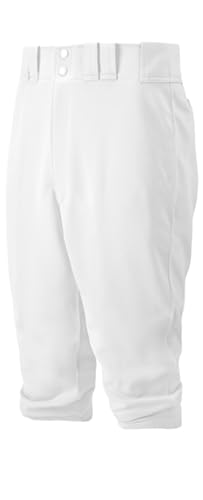 Mizuno Youth Premier Short Baseball Pant - color: White, size: 3X-Large