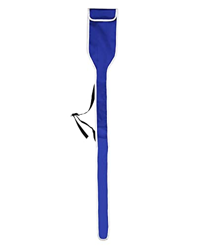 LEONARK Fencing Sword Sling Shoulder Bag for Foil Epee and Saber - Hema Longsword Bag Cover Case for Fencing Weapons - style: Sword Bag-blue