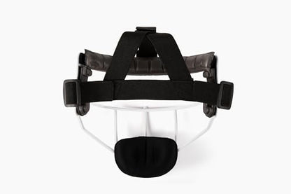 Defender Fielder’s Wire Mask - High-Impact Steel Infielder Face Guard for Softball & Baseball - Adult & Youth Sizes - Lightweight, Maximum Visibility & Secure Fit - color: White, size: Adult