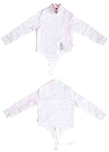 LEONARK 350NW Fencing Sport Uniform Suit - Unisex Pants Jacket Vest Set for Foil Epee Saber - size: 18