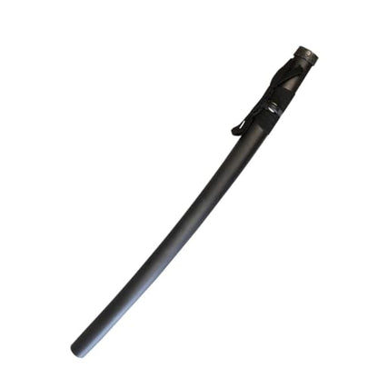 41" Hand Forged Black Katana Samurai Sword Full Tang, Sharp, 1045 High Carbon Steel Blade, Crane Tsuba