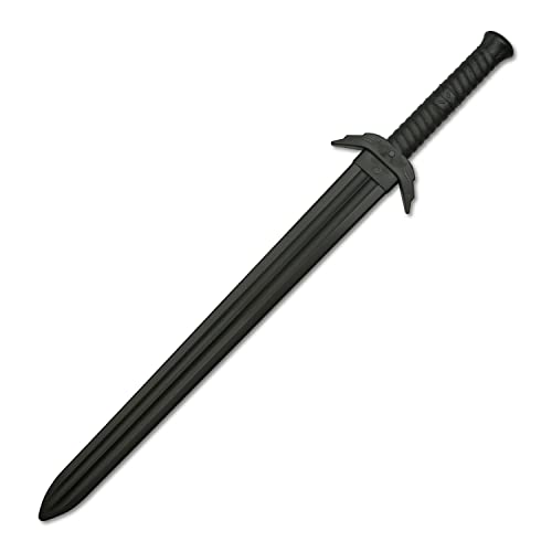 Master USA Polymer Training Equipment, Black Polypropylene Blade, Martial Arts Training Gear, Rounded Tip- Practice, Cosplay - style: Roman Sty
