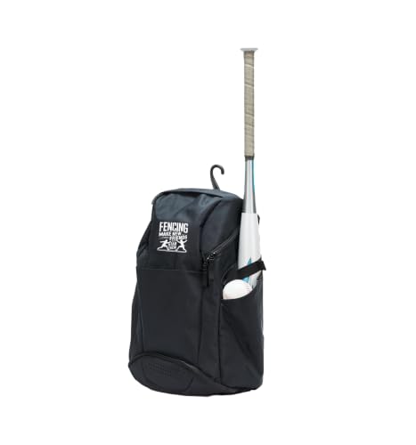 Fencing Sword Fight Swordsmanship Epee Foil Saber Fencer Sport Backpack