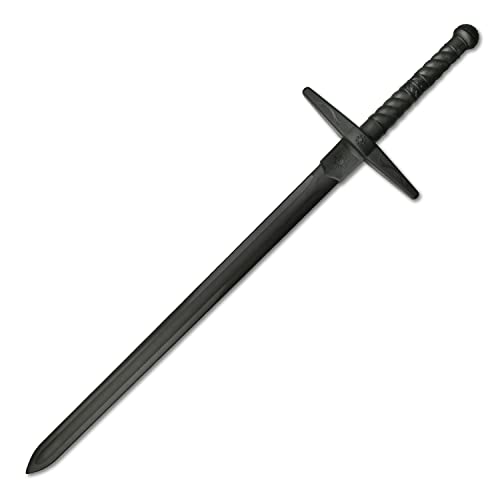 Master USA Polymer Training Equipment, Black Polypropylene Blade, Martial Arts Training Gear, Rounded Tip- Practice, Cosplay - style: Board Swor