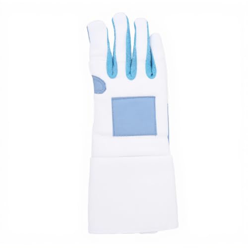 Right Hand Fencing Glove Anti Slip Knitted Fabric Comfortable Fit for Saber Foil Epee Training Non Slip Design Durable - size: #13