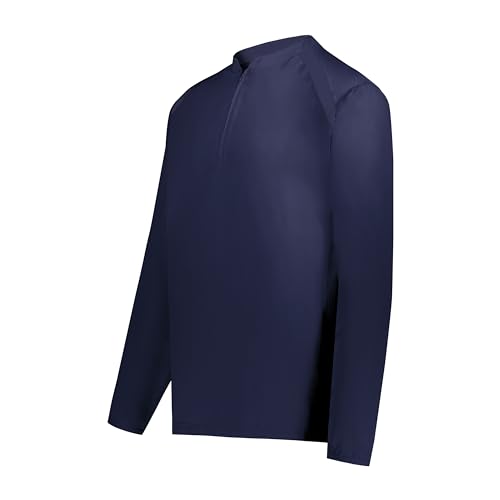 Holloway boys Holloway Boy's Clubhouse Pullover Cage Jacket - color: Navy/Navy, size: Medium