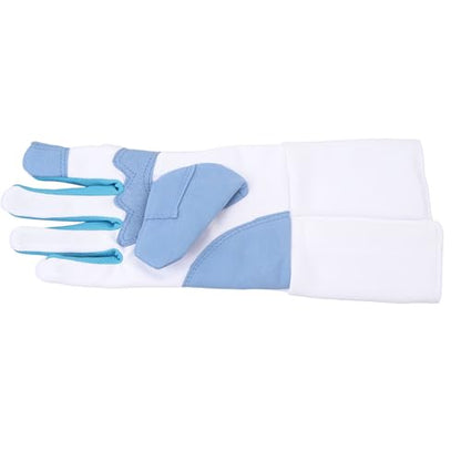 Fencing Glove Right Hand Anti Slip Knitted Fabric Comfortable Fit Fencing Training Glove for Saber Foil Epee - size: X-Small