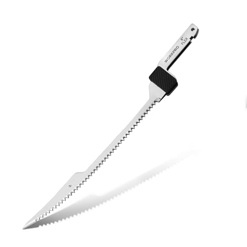 WORKPRO 8" Replacement Blades Only for 12V Cordless Electric Fillet Knife (W125223AE) - size: 8in