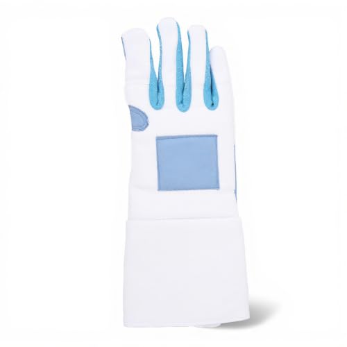 Right Hand Fencing Glove Anti Slip Knitted Fabric Comfortable Fit for Saber Foil Epee Training Non Slip Design Durable - size: #15